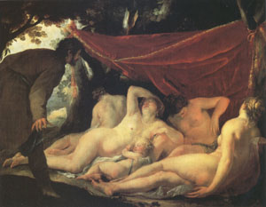 Venus and the Graces Surprised by a Mortal (mk05)